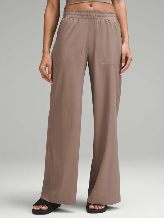 lululemon athletica Pants - Lululemon Swift Mid-Rise Wide-Leg Pant